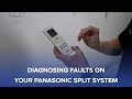How to find fault and troubleshoot Panasonic split system
