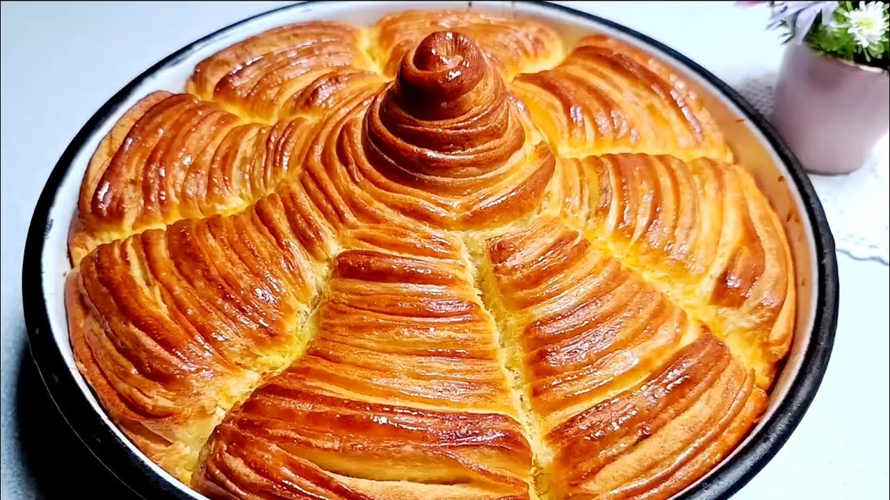 Lisnata pogača!😋 Jedite listić po listić !Tako lako i brzo !👌