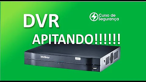 Como fazer DVR parar de apitar?