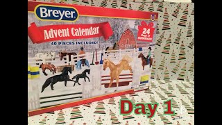 Breyer Advent Calendar- Day 1