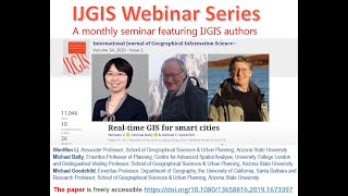 Real-Time GIS for Smart Cities
