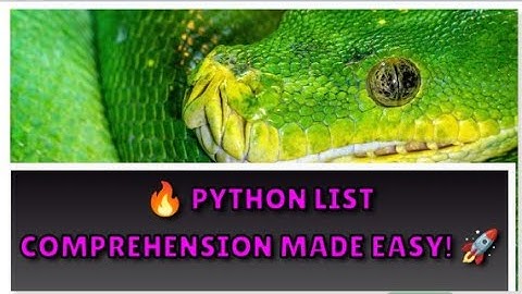 Python List Comprehension & Iteration Simplified!