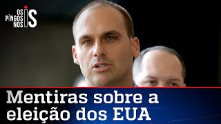 Eduardo Bolsonaro desfaz fake news da imprensa