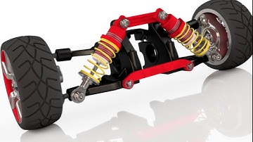 Discover! Suspension car |  Autocad 3D modeling |