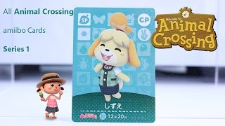 Animal Crossing: amiibo Cards Full Series 1!