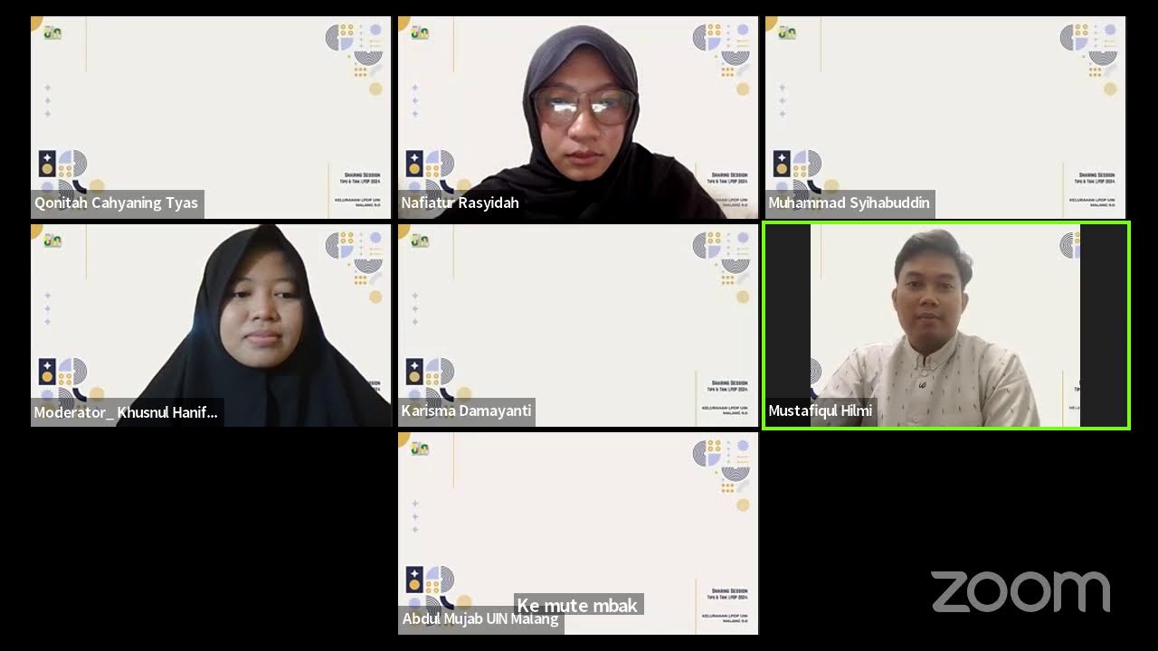 SHARING SESSION BEASISWA LPDP 2024