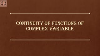 Continuous function - Lec 11