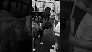 Roxeanne and Selena playing with Bubbles