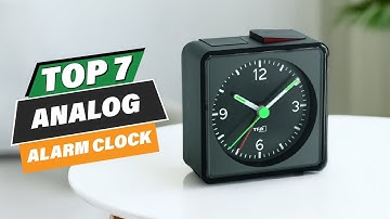Top 7 Loud Analog Alarm Clocks for Heavy Sleepers