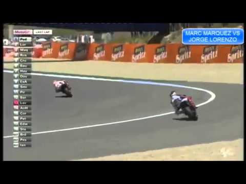 Marquez vs Lorenzo Jerez 2013