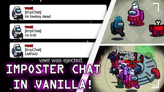 Vanilla lobby is getting IMPOSTER CHAT [FULL VOD]