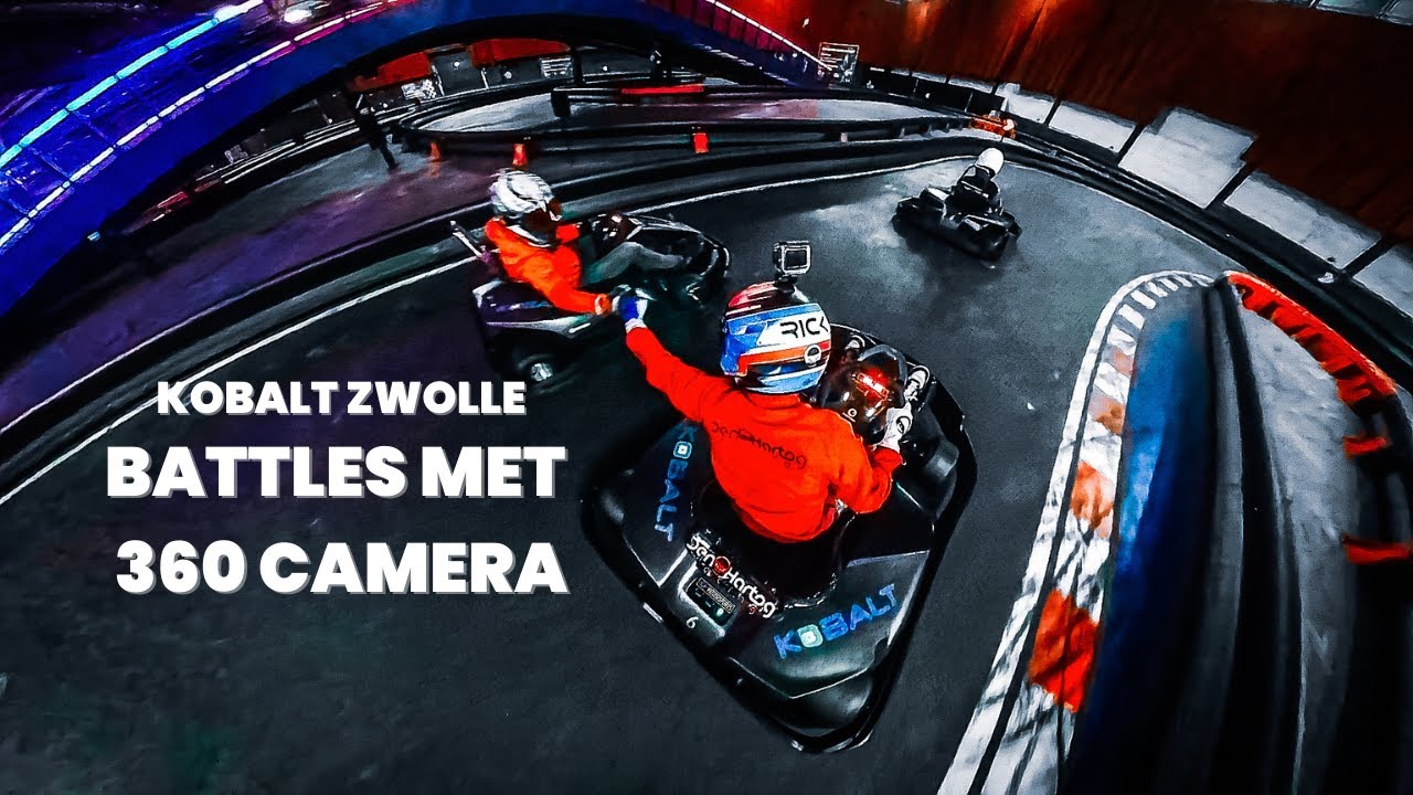 Karten Kobalt Zwolle met 360 Camera en Battle met Race Academy Trainers