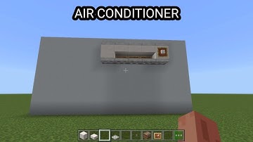 AIR CONDITIONER Build #minecraft #shorts