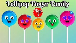 Lollipop Finger Family Song 08| Hey kids Nursery Rhymes &  Songs For Children | More collection