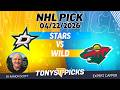 Stars vs. Wild NHL Betting Odds &amp; Picks, 4/22/26 | Night Moves Show