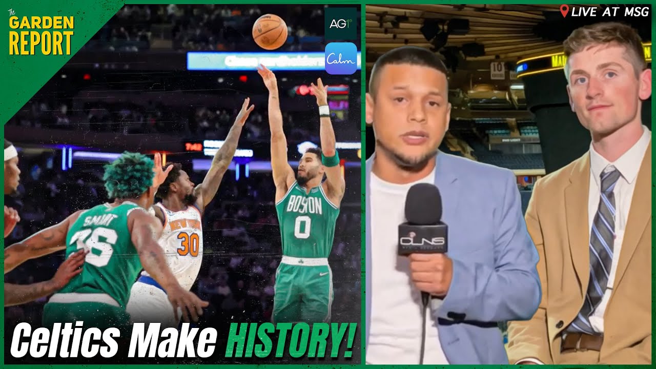 Celtics Set 3PT RECORD Vs Knicks At MSG Postgame Report YouTube celtics-set-3pt-record-vs-knicks-at-msg-postgame-report-youtube