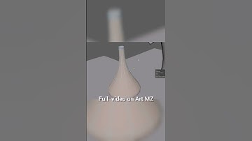 Laboratory flask 3d modeling. Autodesk Maya tutorial