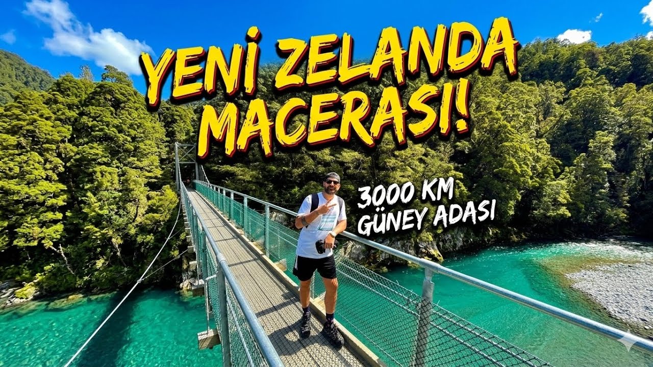 Hayatımı Değiştiren 2 Haftalık YENİ ZELANDA Gezisi I 3000Km Güney Adası Keşfi