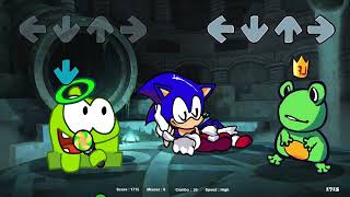 Fnf Om Nom Vs. Frog King Fnf Mod