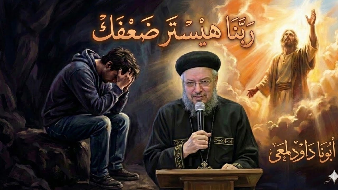 كيف تستر نعمة ربنا ضعفاتنا؟ | عظة معزية جداً لأبونا داود لمعي