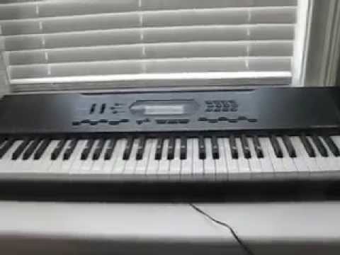 Used yamaha portable grand dgx-230 keyboard