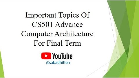 CS501 | Important Topics For Final Term Exams | #SabadhillonVU  | With PDF File
