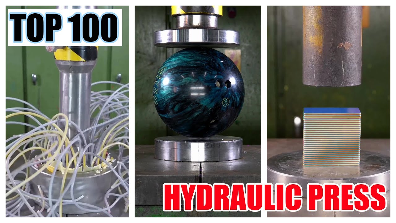 Top 100 Most Satisfying Hydraulic Press Crushes | Ultimate Crushing ...