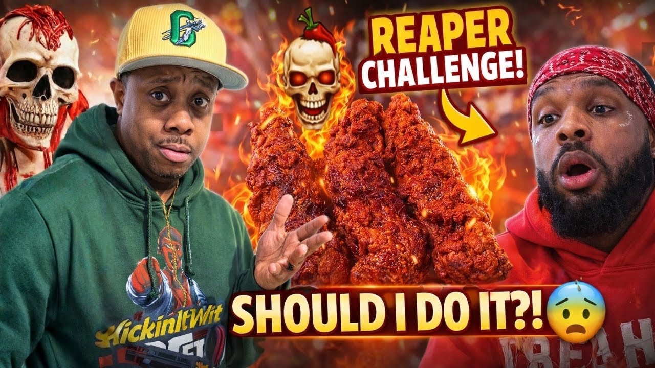 Dave Rapper Chicken Dave’s Hot Chicken REAPER Challenge | Would YOU Do This? - YouTube