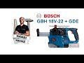 Akupuurvasar Bosch GBH 18V-22 +GDE süsteem