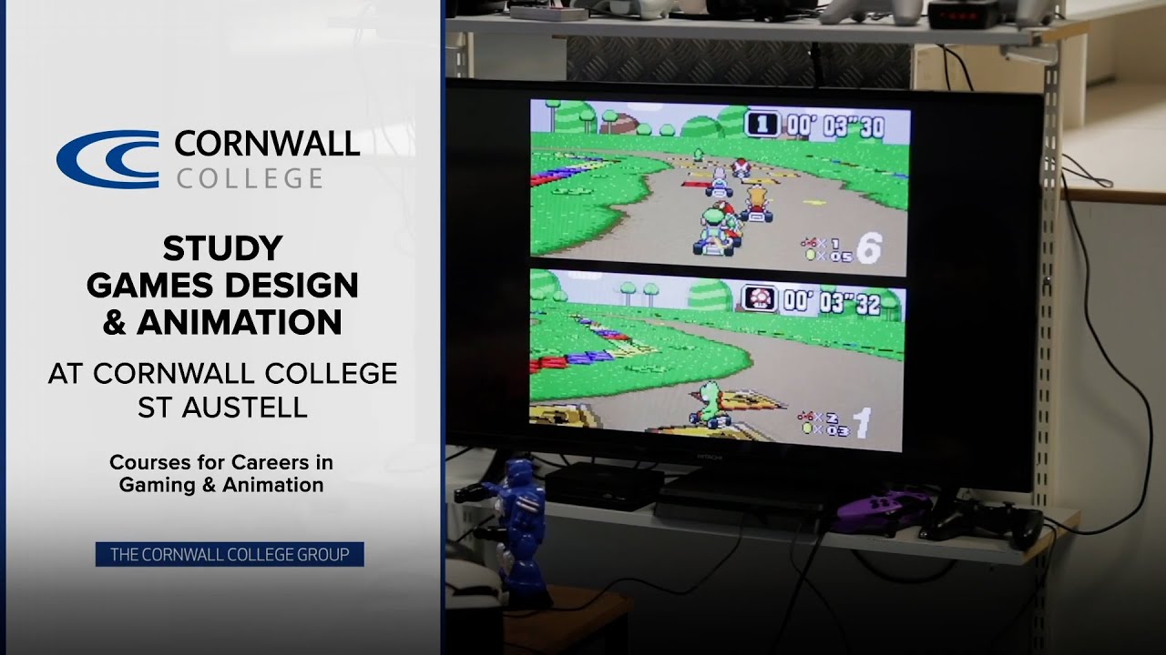 Study Games Design & Animation @ Cornwall College St Austell