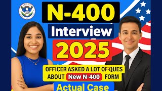 2025 U.S. Citizenship INTERVIEW | Real Applicant Interview N-400 Naturalization Interview #n400 #usa