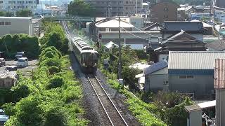 【鉄道走行動画】JR土讃線 薊野→土佐一宮 特急「南風22号」 3輌(2700系)