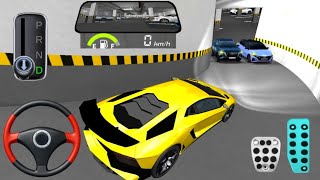 brand new yellow colour Lamborghini car parking video /3d Drive classic game /#gaming #gameplay screenshot 3