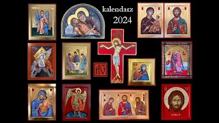 Kalendarz na 2024 strona po stronie Kalendarz na 2024 strona po stronie