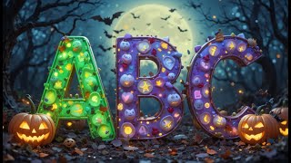 🎵 Spooky ABCs! Halloween Alphabet 👻” | Halloween Song for Kids 🎃👻 | Halloween | Learn ABCs