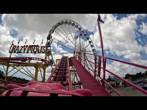 Crazy Mouse - On-Ride POV 4K 60FPS Miami Dade County Youth Fair