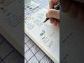 Functional vertical weekly setup in tiny grids planner [week 2/53] #planner #journal #hobonichi