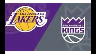 Los angeles lakers vs sacramento kings ...