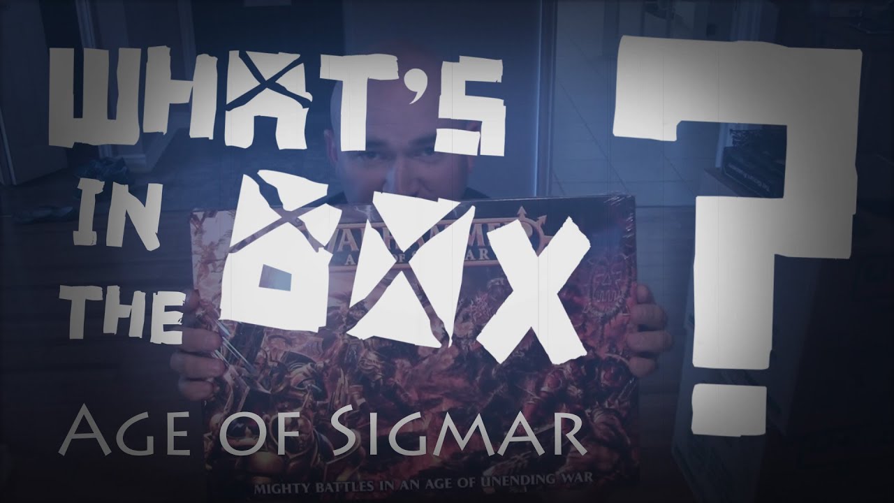 What's in the Box? Age of Sigmar (Unboxing & Prosecutor Assembly) assembly language
