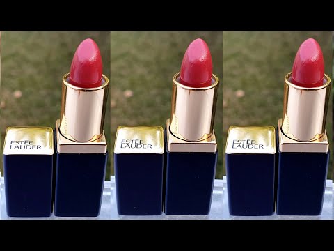 Estee Lauder Pure Color Envy Sculpting Lipstick shade Rebellious Rose lipSwatches review | RARA |