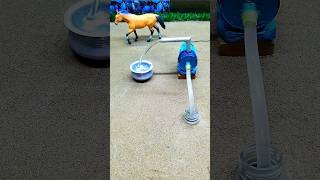 Diy how to make mini motor water pump science project video #waterpump #short