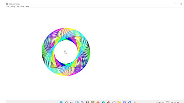 Creating Multicolor Ellipse in MSW LOGO