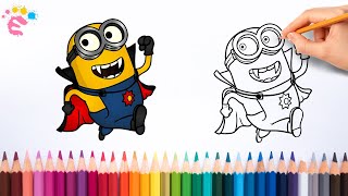 How to draw a Vampire Minion | Halloween drawings | Easy step by step screenshot 4