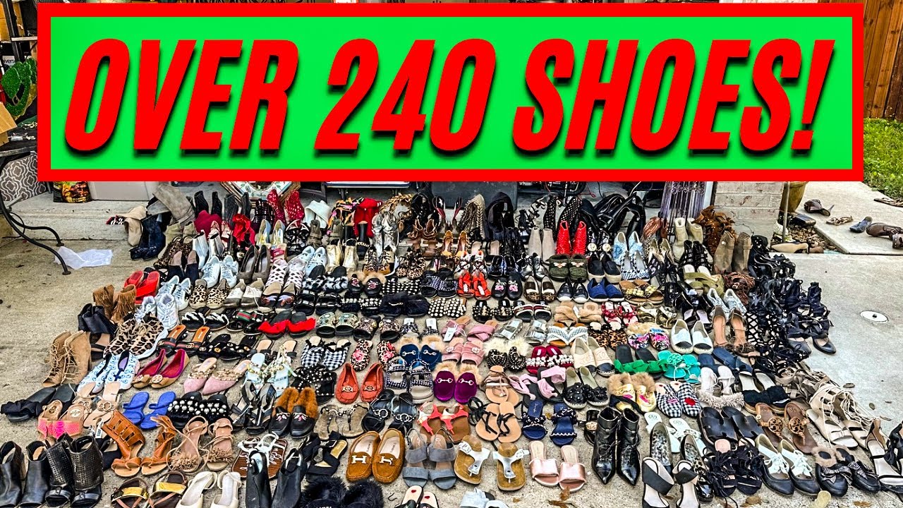240 Pairs of Designer Shoes Found In The Trash - YouTube