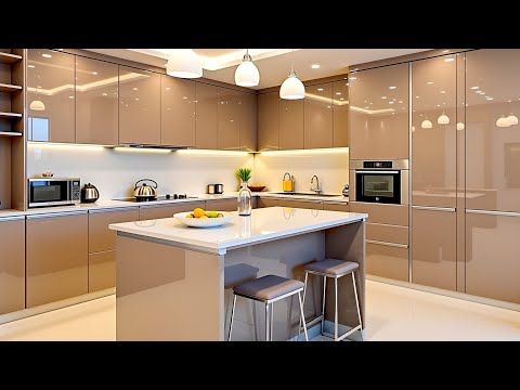 30 последних идей дизайна современной кухни 2025 года | Лучшие интерьеры модульных кухонь и тенде...
