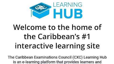 CXC (CSEC and CAPE) Examination Preparation Resources for all Subjects.The CXC Learning Hub
