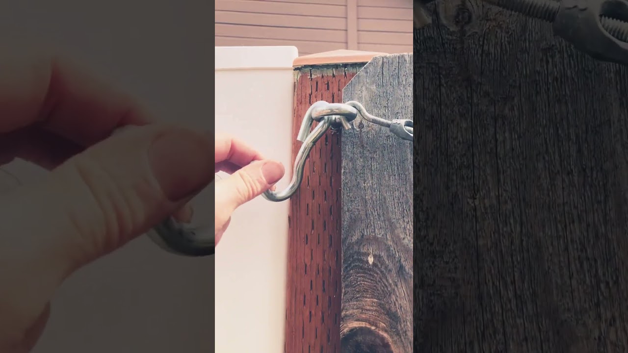 Sagging gate fix easy cheap