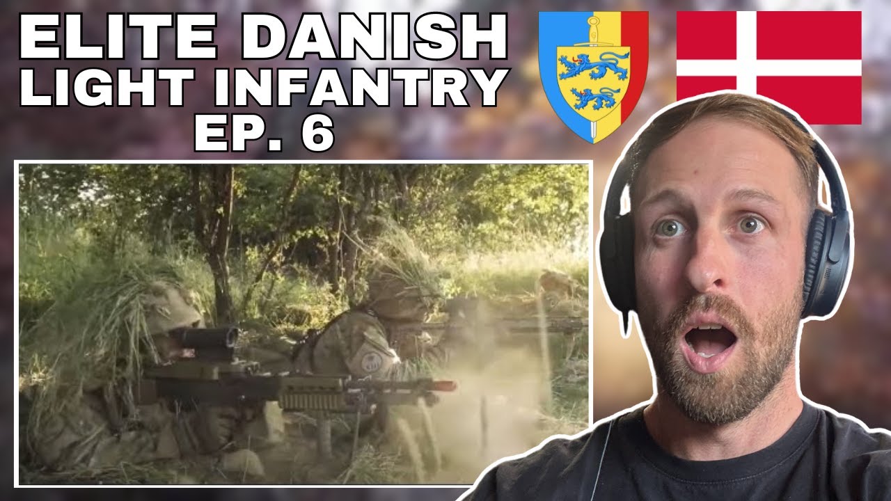 Danish Light Infantry Schleswig Regiment of Foot 6:9 British Soldier Reacts