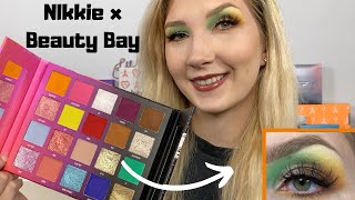 NIKKIETUTORIALS X BEAUTY BAY Palette review and tutorial