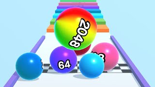 Ball Run 2048 💸🎱🏀 MAX LEVELS!! All Levels Gameplay Walkthrough Android, iOS NEW UPDATE screenshot 3